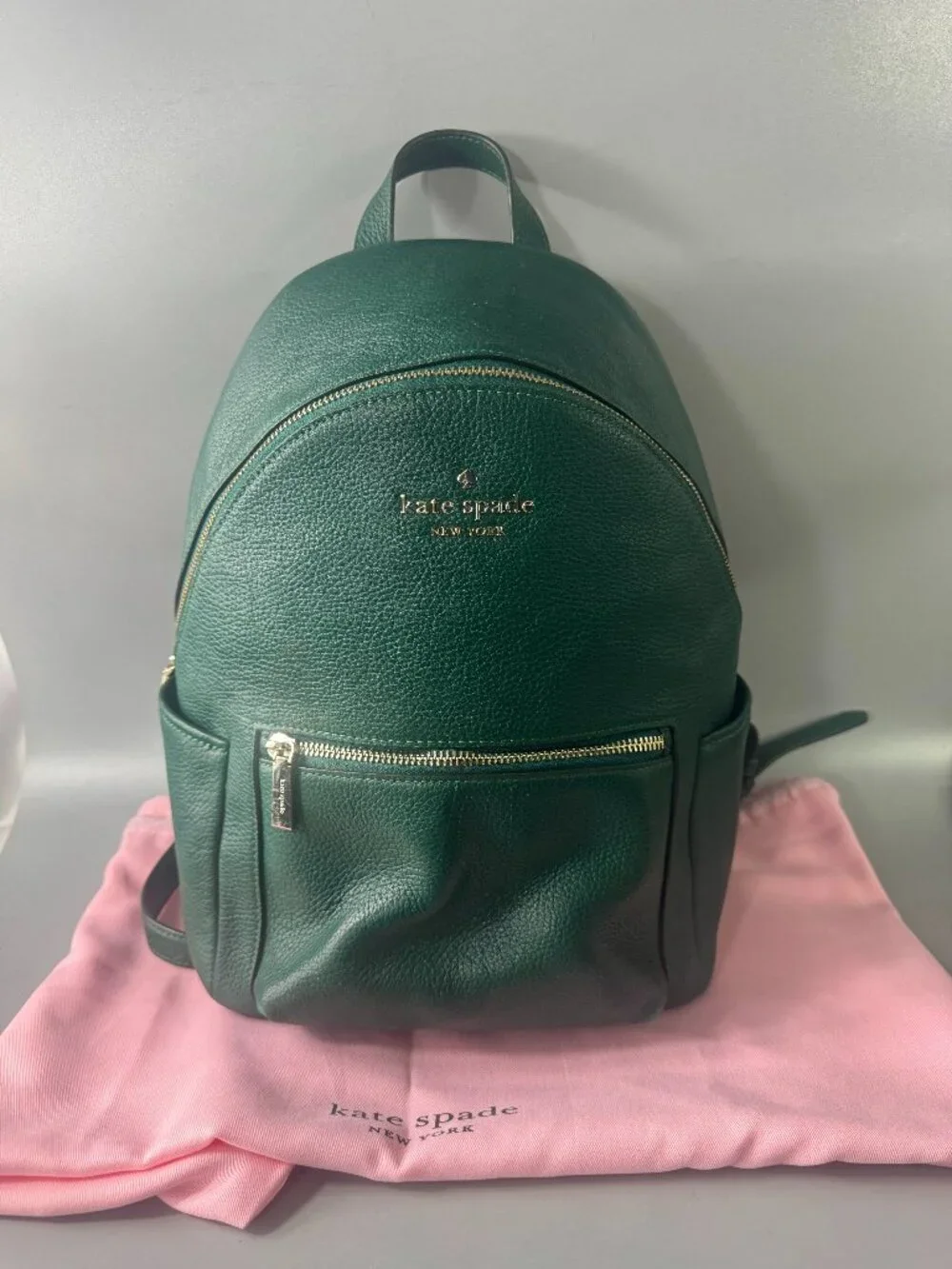 Kate Spade New York Leila Dome Backpack Pebbled Leather